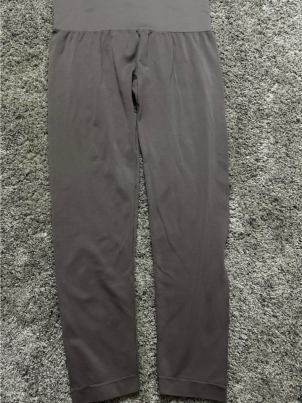 #206 Women’s brown/grey Stretch Straight-Leg Pants